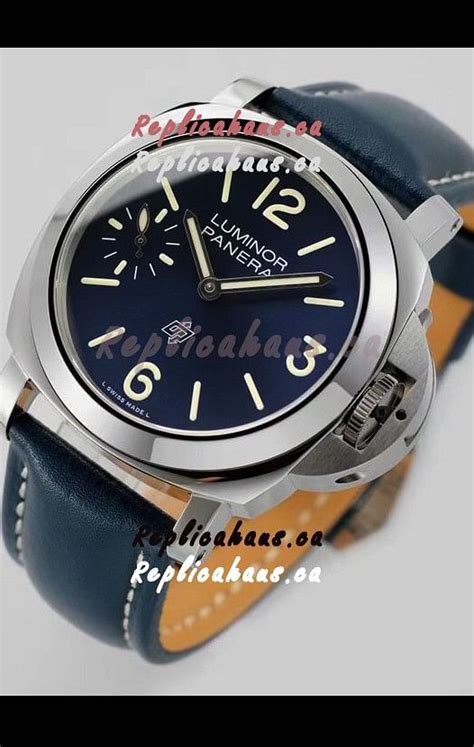 panerai blue dial replica|panerai pam01085.